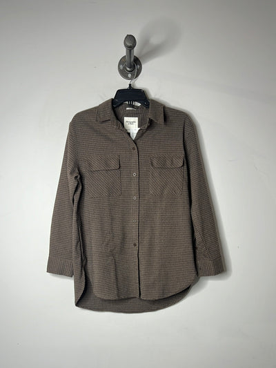 Abercrombie Brn ButtonUp Shirt