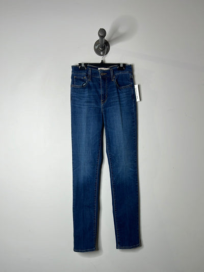 Levi's HighRise Straight Jeans