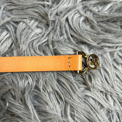 Michael Kors Brn Leather Belt