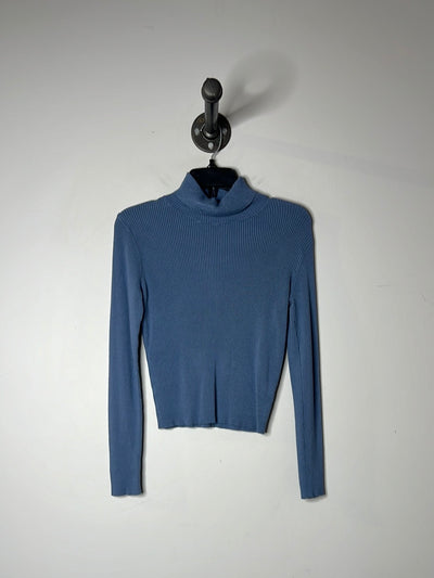 Brandy Melville Blue Lsv Shirt