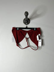 A&F Red Triangle Bikini Top