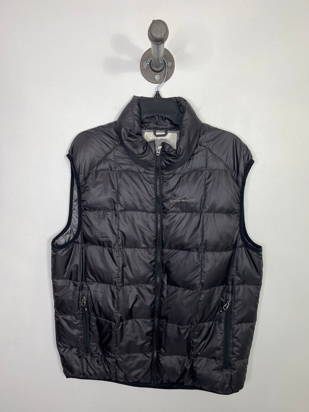 Black Brwn Blue Puffer Jacket
