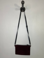 Colab Burgundy Velvet Purse