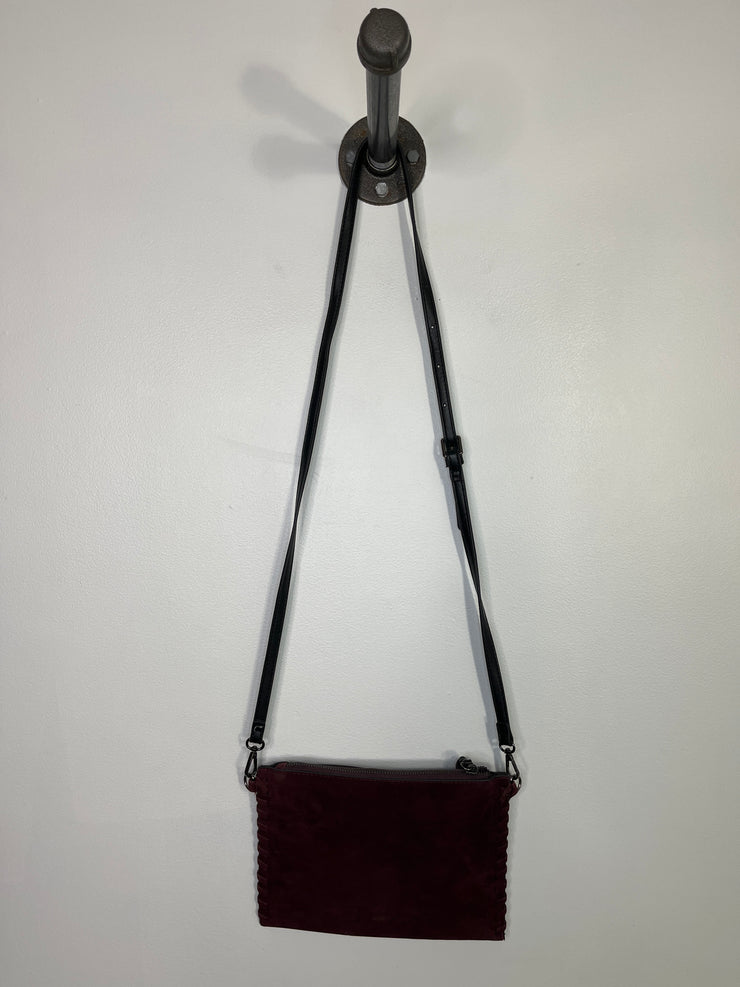 Colab Burgundy Velvet Purse