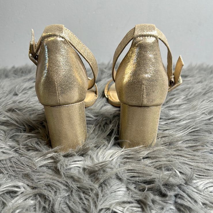CL Gold Sparkle Heels