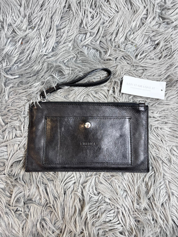 I. Medici Black Clutch