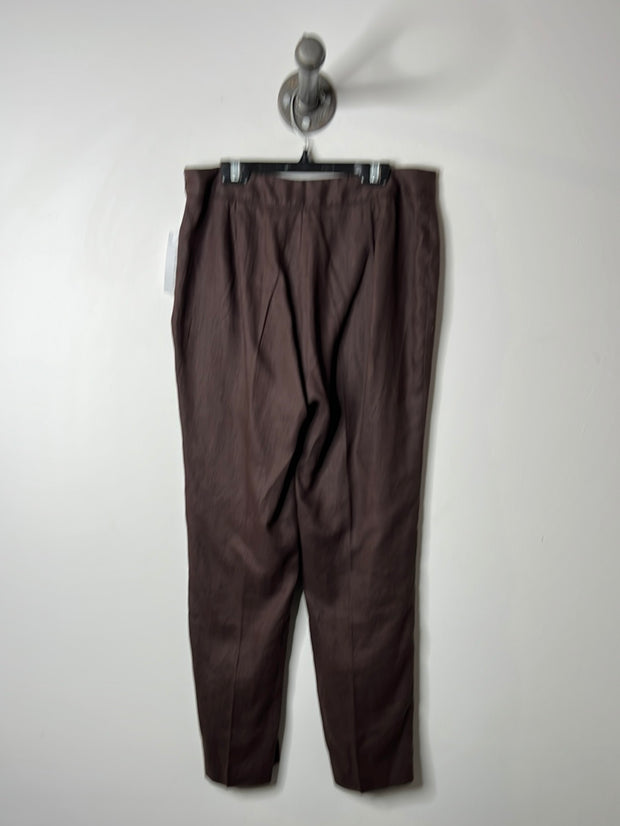 Precis Brown Linen Pants