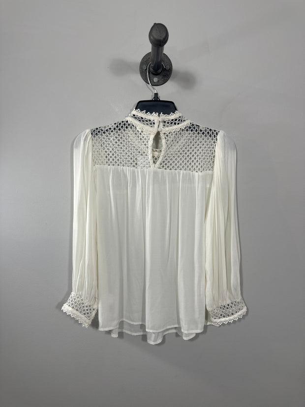 Gap White Lace Blouse