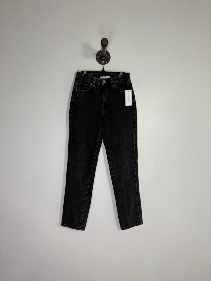 Garage Black Denim Mom Jeans