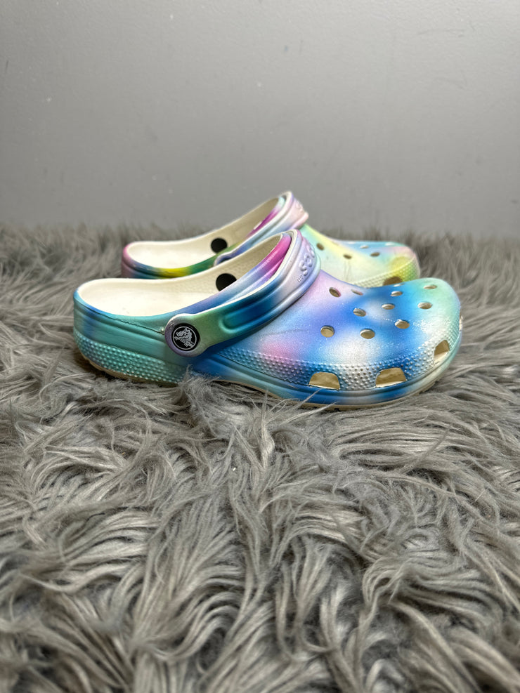 Chaussures à enfiler Crocs Rainbow