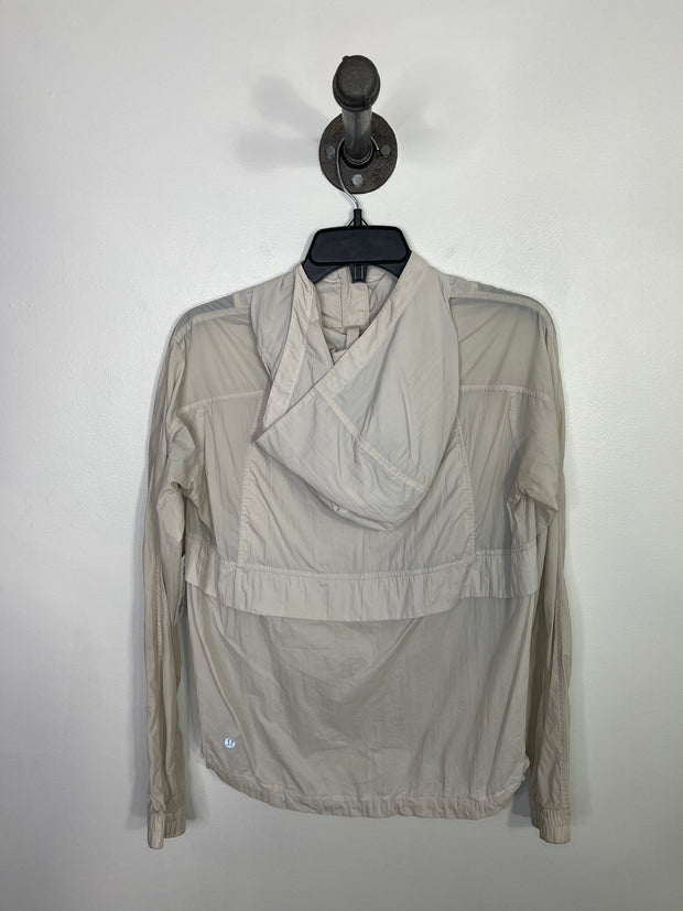 Lululemon Taupe Rain Shell