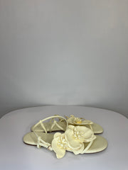 H&M Butter Yllw Flower Sandals