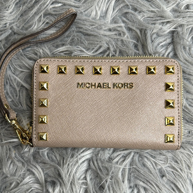 Micheal Kors Brown Stud Wallet