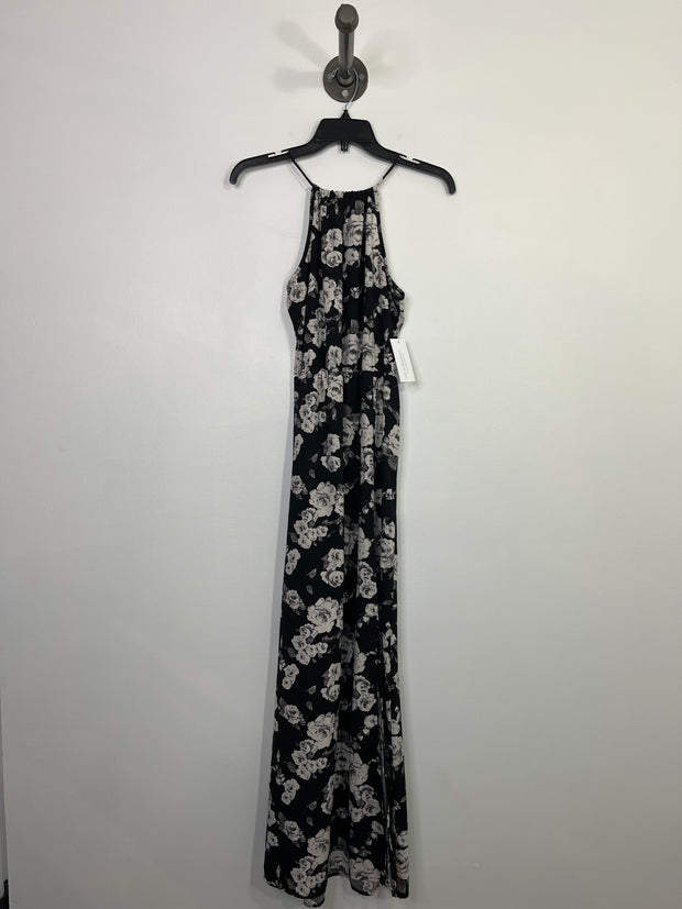 Ontwelfth Blk/Wht Floral Dress