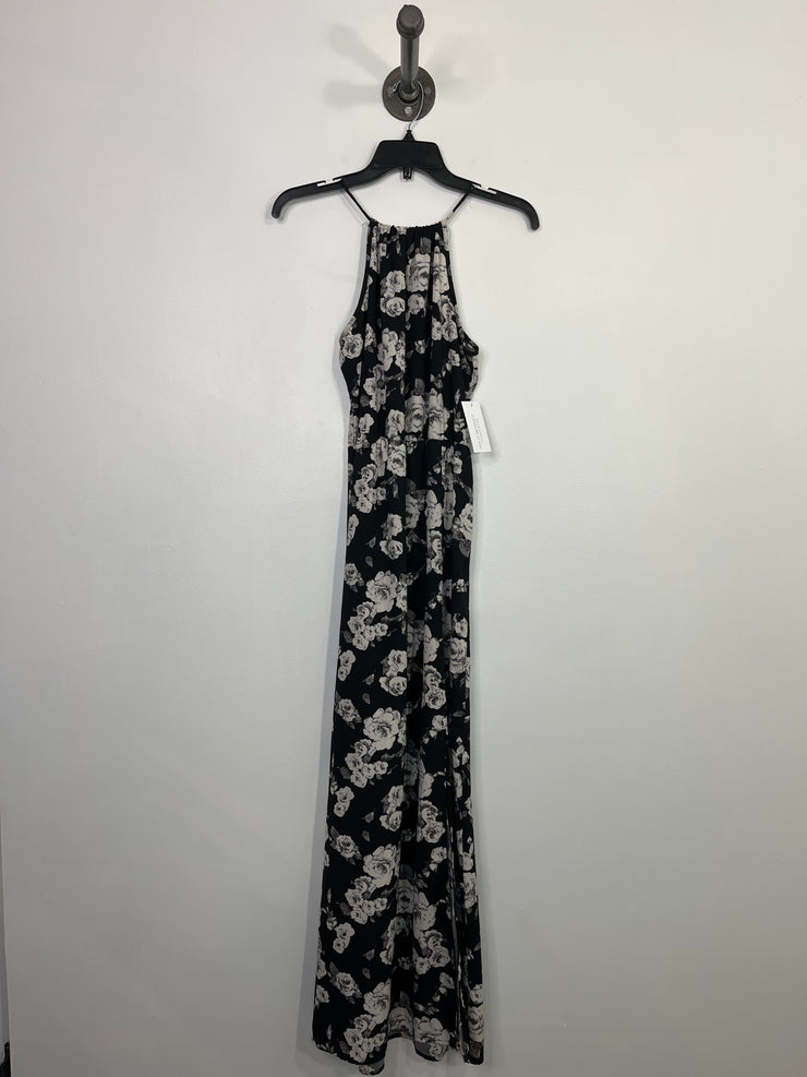 Ontwelfth Blk/Wht Floral Dress