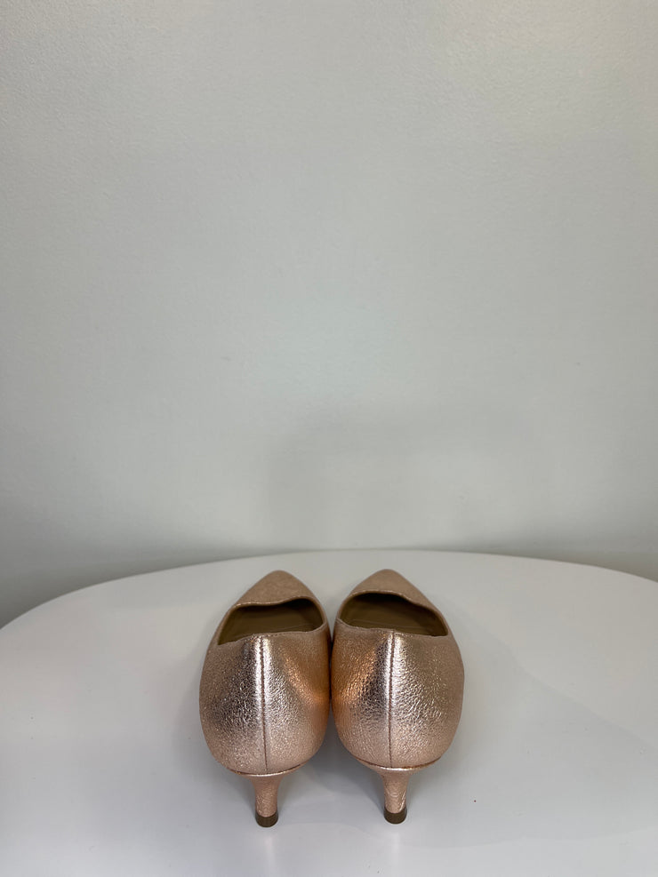 Naturalizer Pink Sparkle Heels