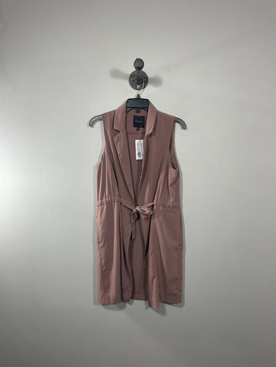 Dynamite Mauve Long Vest