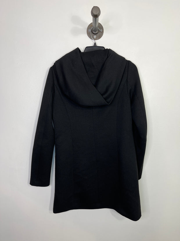 Vero Moda Black Hooded Coat