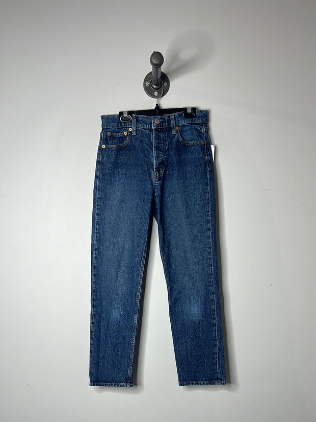 Gap Dark Wash Straight Jeans