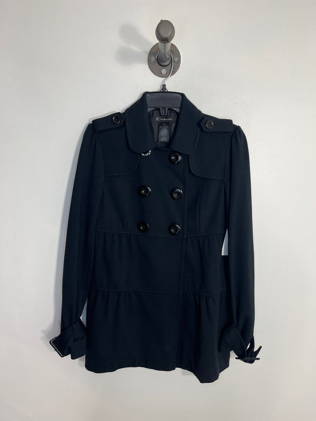 INC Black Peacoat