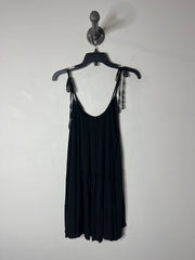 Violettas Black Linen Dress