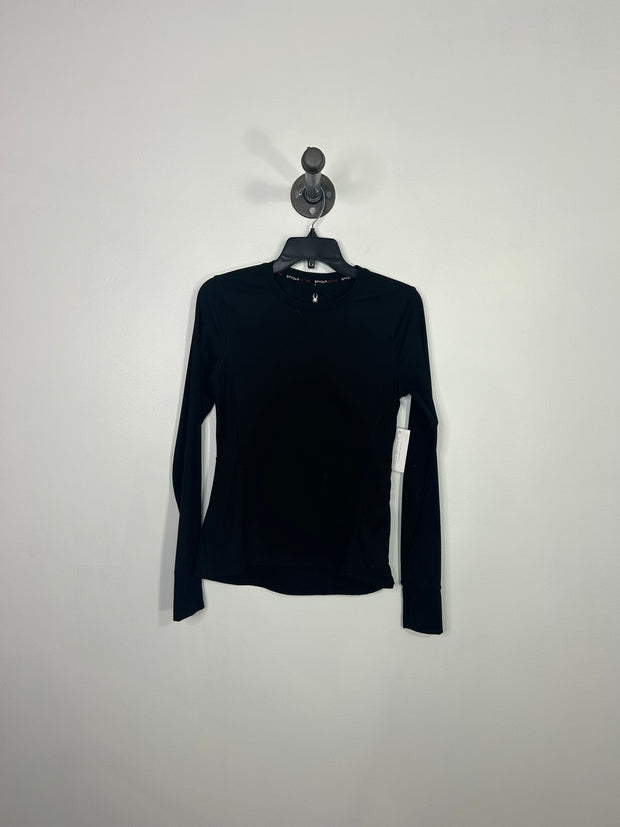 Spyder Active Black LongSlv