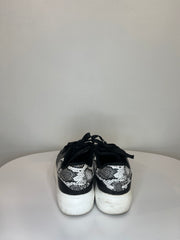 Seven 7 Black Leather Sneakers