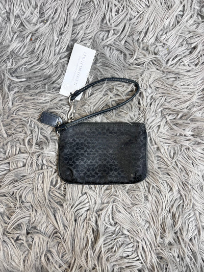 Coach Black Change Wallet