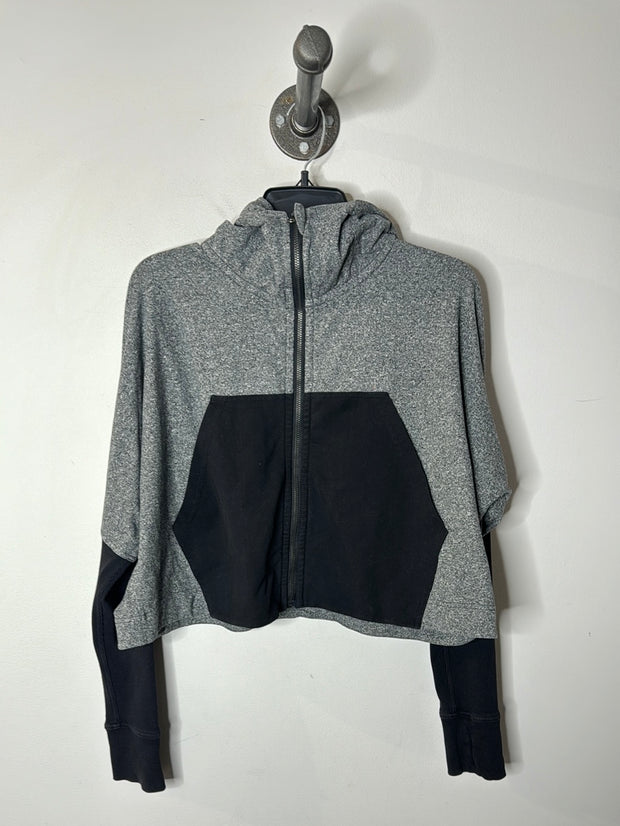 Lululemon Gry/Blk Zip Sweater