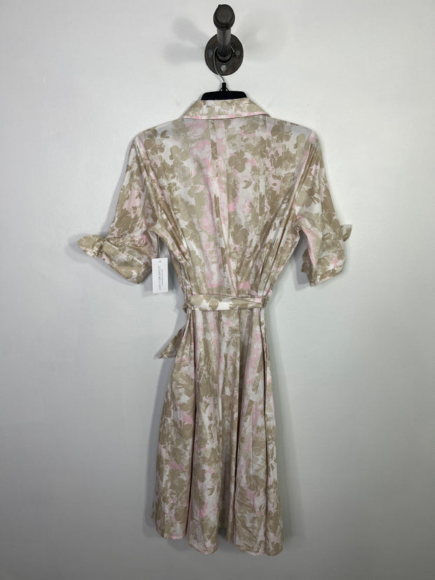 Calvin K. Bg/Pnk Floral Dress