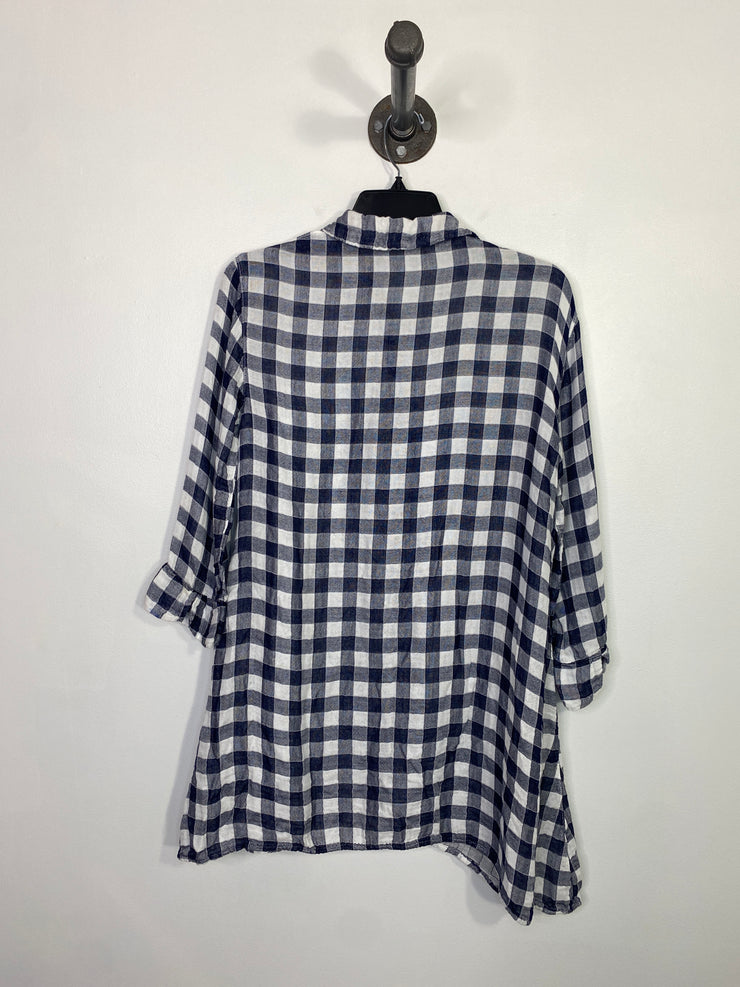 Cut loose Blue/Wht Longsleeve