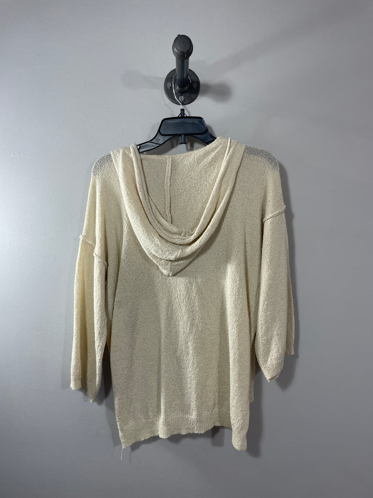 Vici Cream Lace Sweater