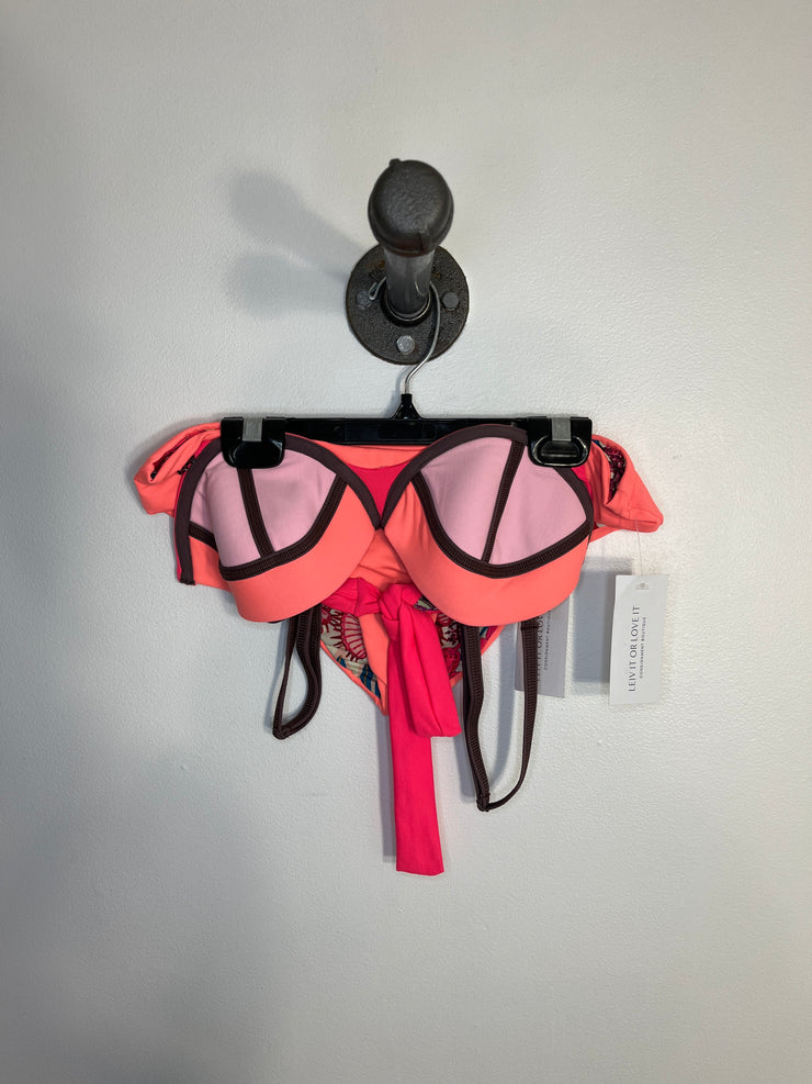 Bikini Maaji coral y rosa