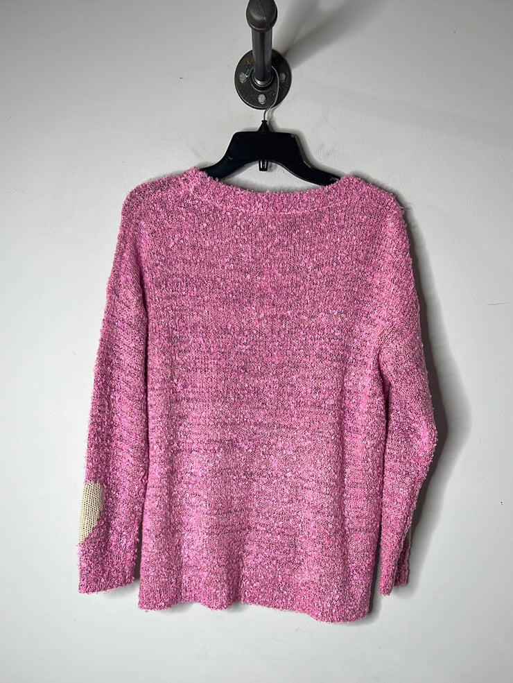 Promesa Pink Heart Sweater