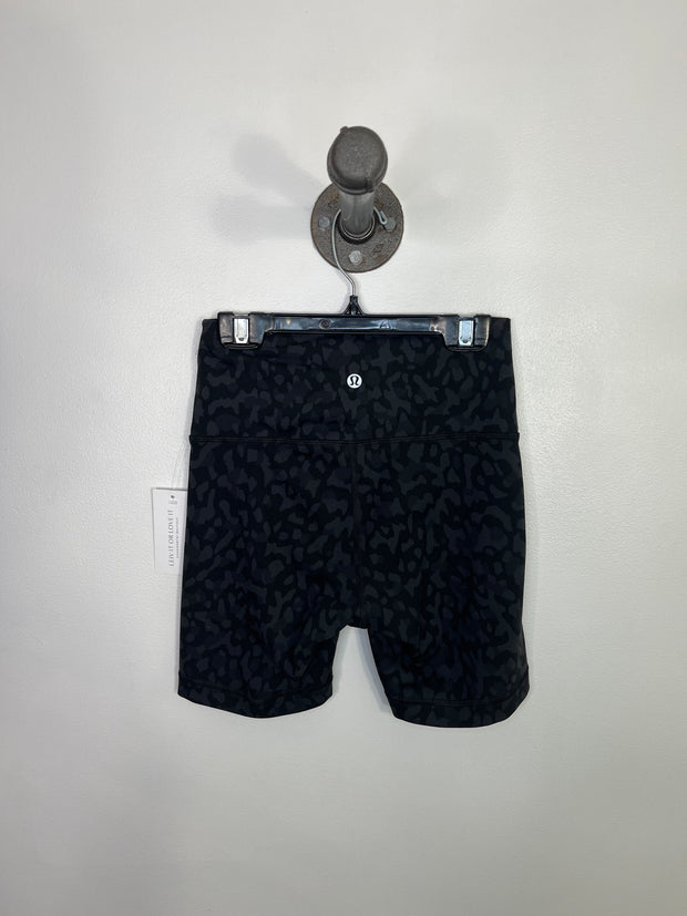 Lululemon Blk Camo Bike Shorts