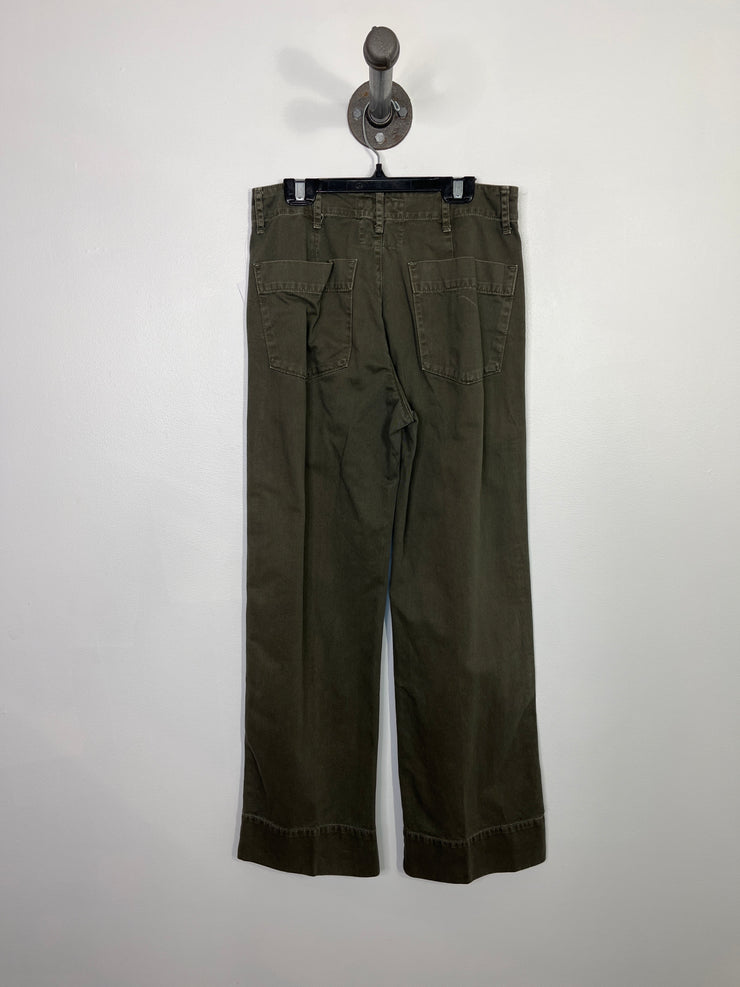 Velvet Green Cargo Pants
