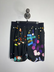 Lululemon Blk Colourful Shorts