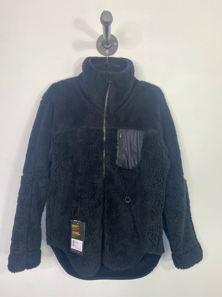 Lole Blk Fuzzy Jacket