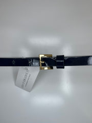 No Brand Navy Thin Belt