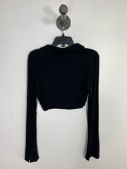 Free People Blk LngSLv Top