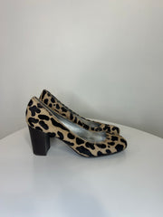 Daniblack Animal Print Heels