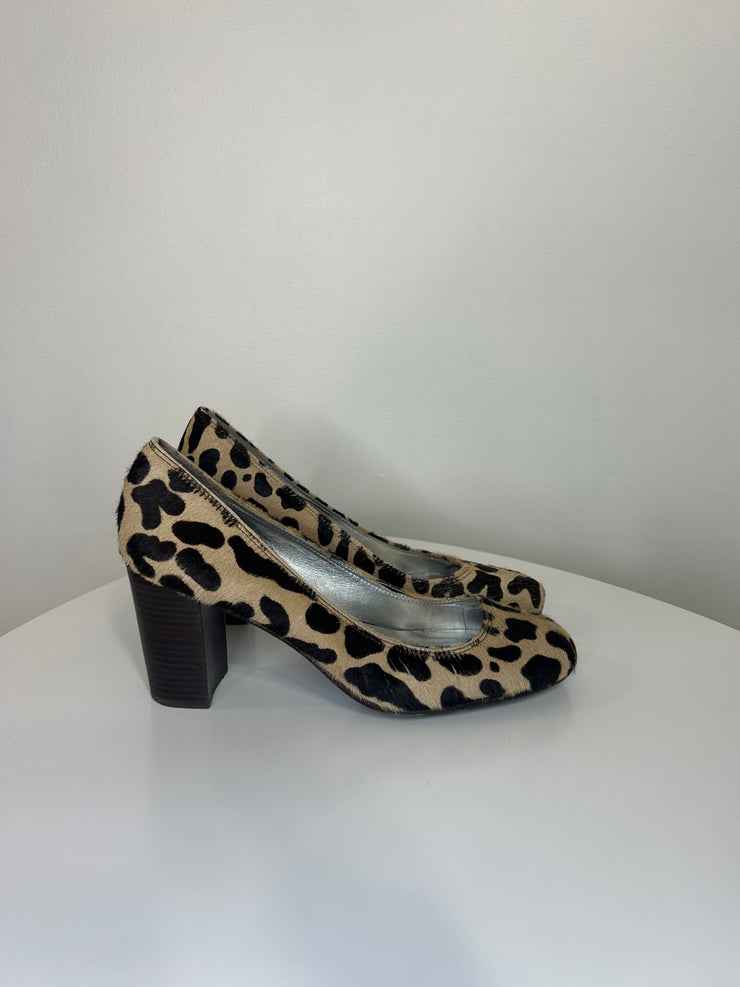 Daniblack Animal Print Heels