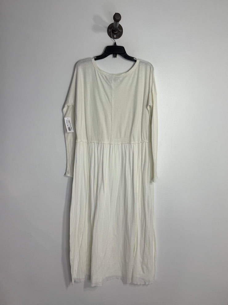 FP Beach White Lsv Maxi Dress