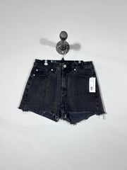 Garage Black Denim Shorts