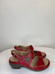 Joseph Seibel Red Sandals