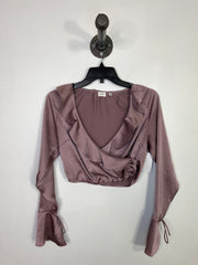 Wilfred Purple Ruffle LongSlv