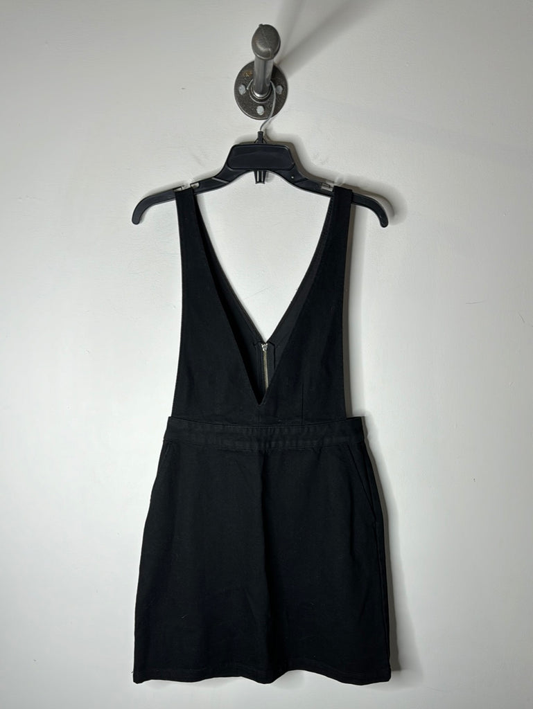 frank and oak denim dress Frank and Oak denim Jean mini dress sz M button up front with belt