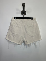 Harlow Cream Denim Shorts