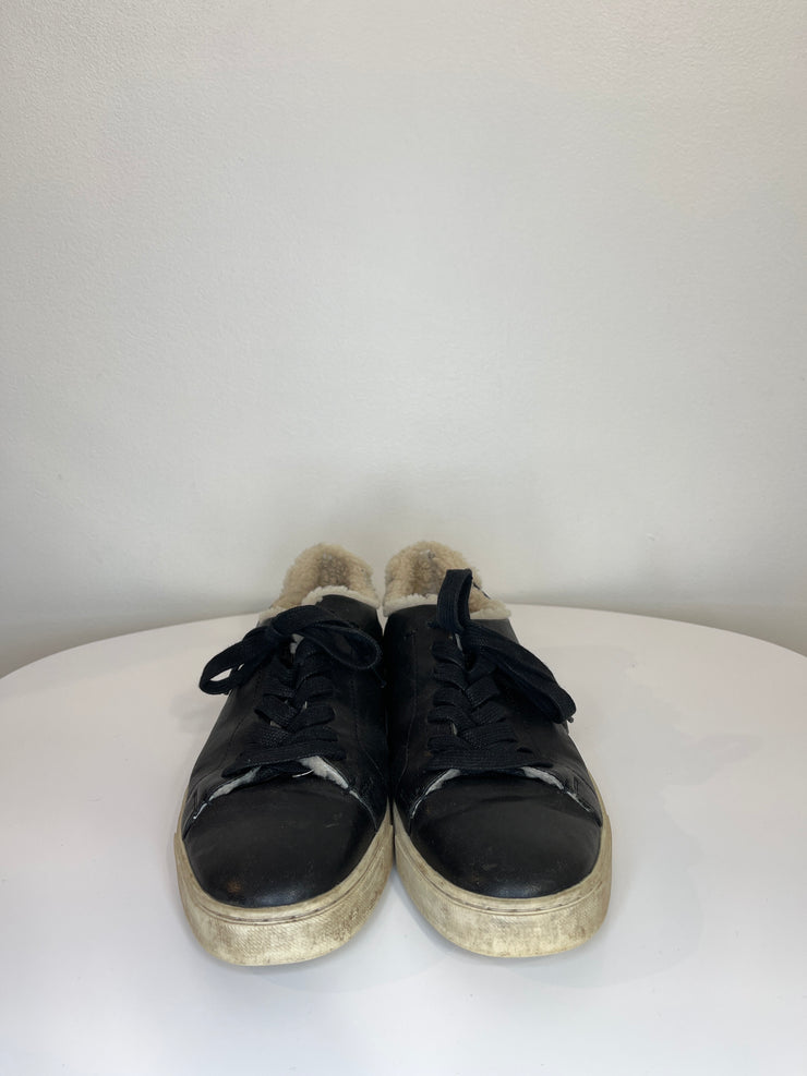 Frye Black Leather Sneakers