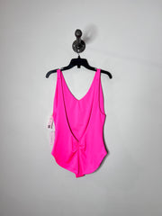 Londre Pink Low back Swimsuit